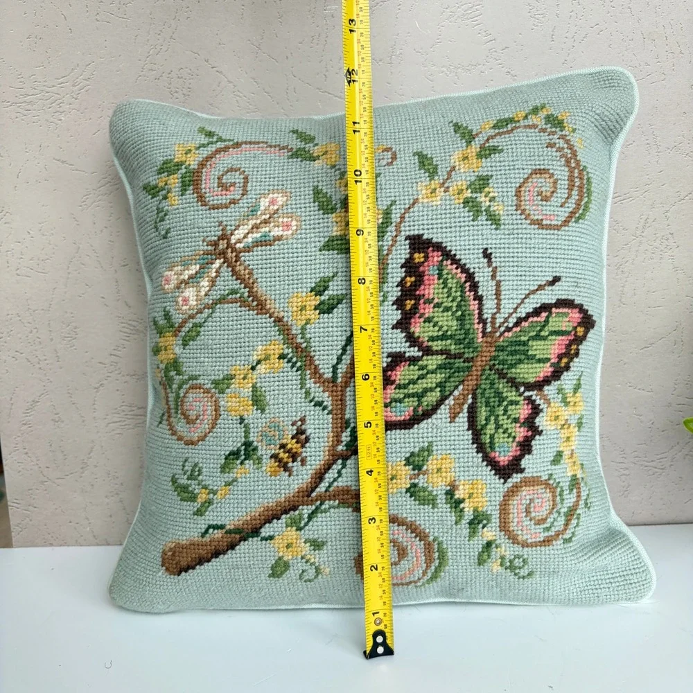 Unbranded handcrafted needlepoint